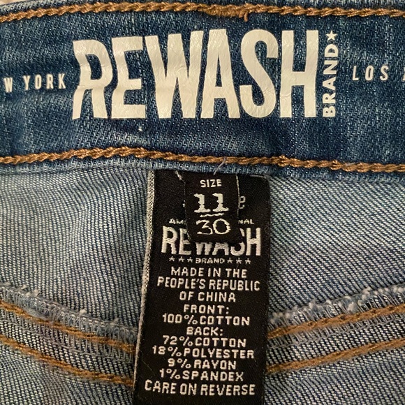 New York Rewash Brand denim skirt - Picture 2 of 5